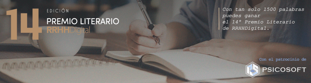 Regresa la 14ª Edición del Premio Literario RRHH&nbsp;Digital