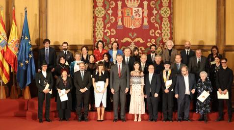 SS.MM. los Reyes entregan los Premios Nacionales de&nbsp;Cultura