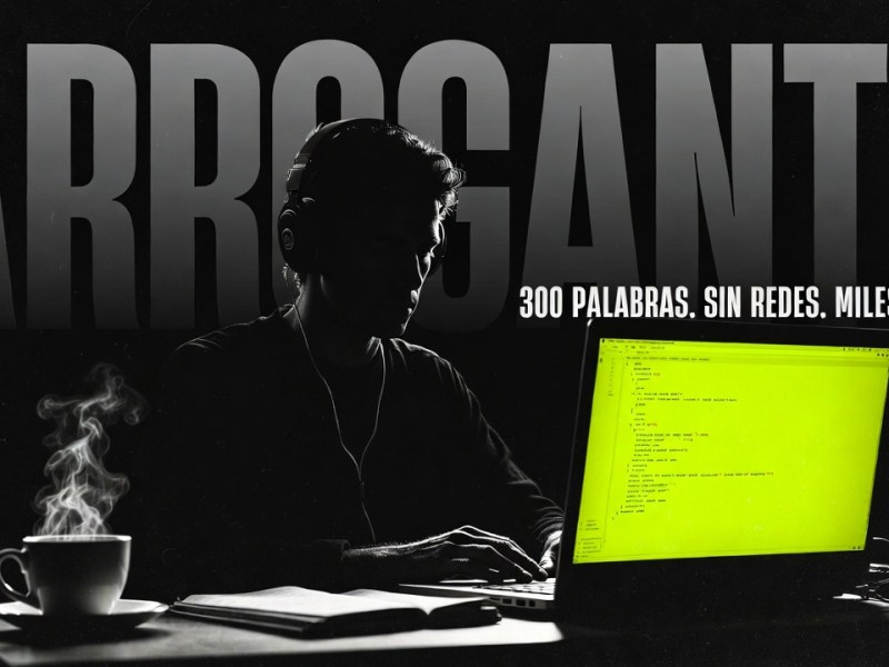 Arrogante: El nuevo libro que desafía la&nbsp;mediocridad