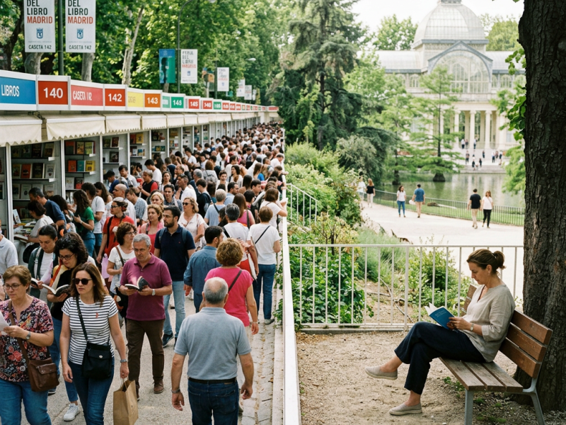 El Retiro pincha en ventas: ¿Por qué la Feria del Libro de Madrid ha facturado menos en&nbsp;2026?