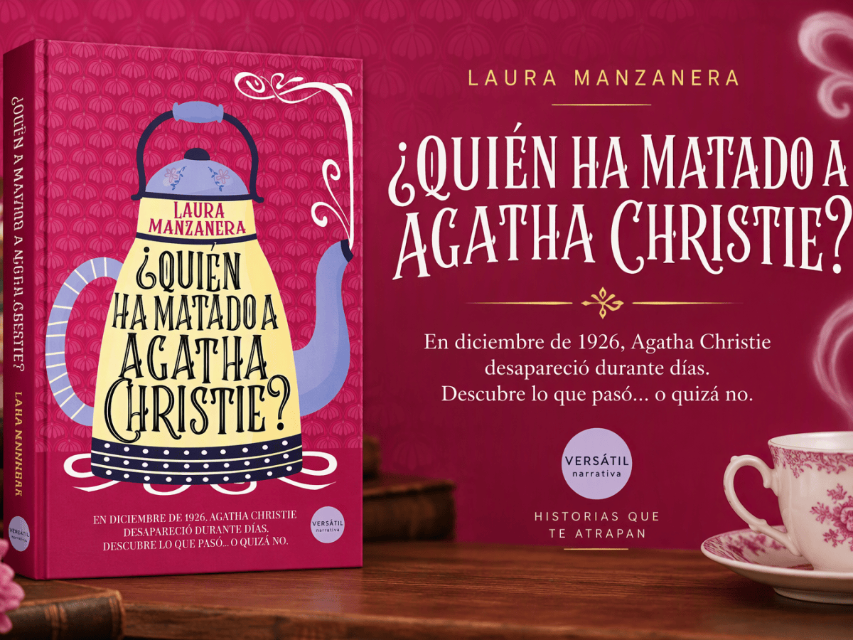 ¿Quién ha matado a Agatha Christie?» de Laura Manzanera: Cuando la Reina del Misterio se convierte en protagonista de su propio&nbsp;enigma